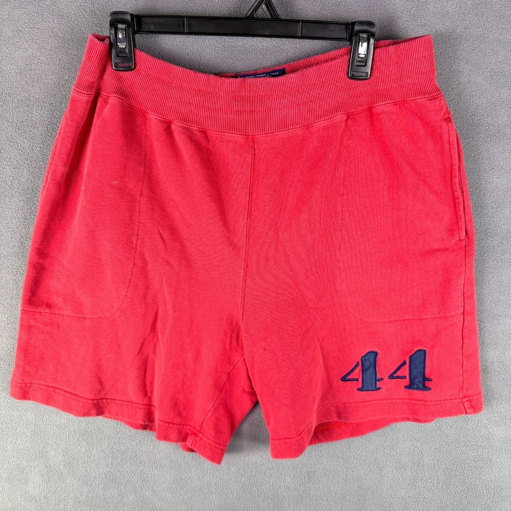 VTG‎ 90s Tommy Hilfiger Sweat Shorts Athletic NO Drawstring Small Sailing Grunge